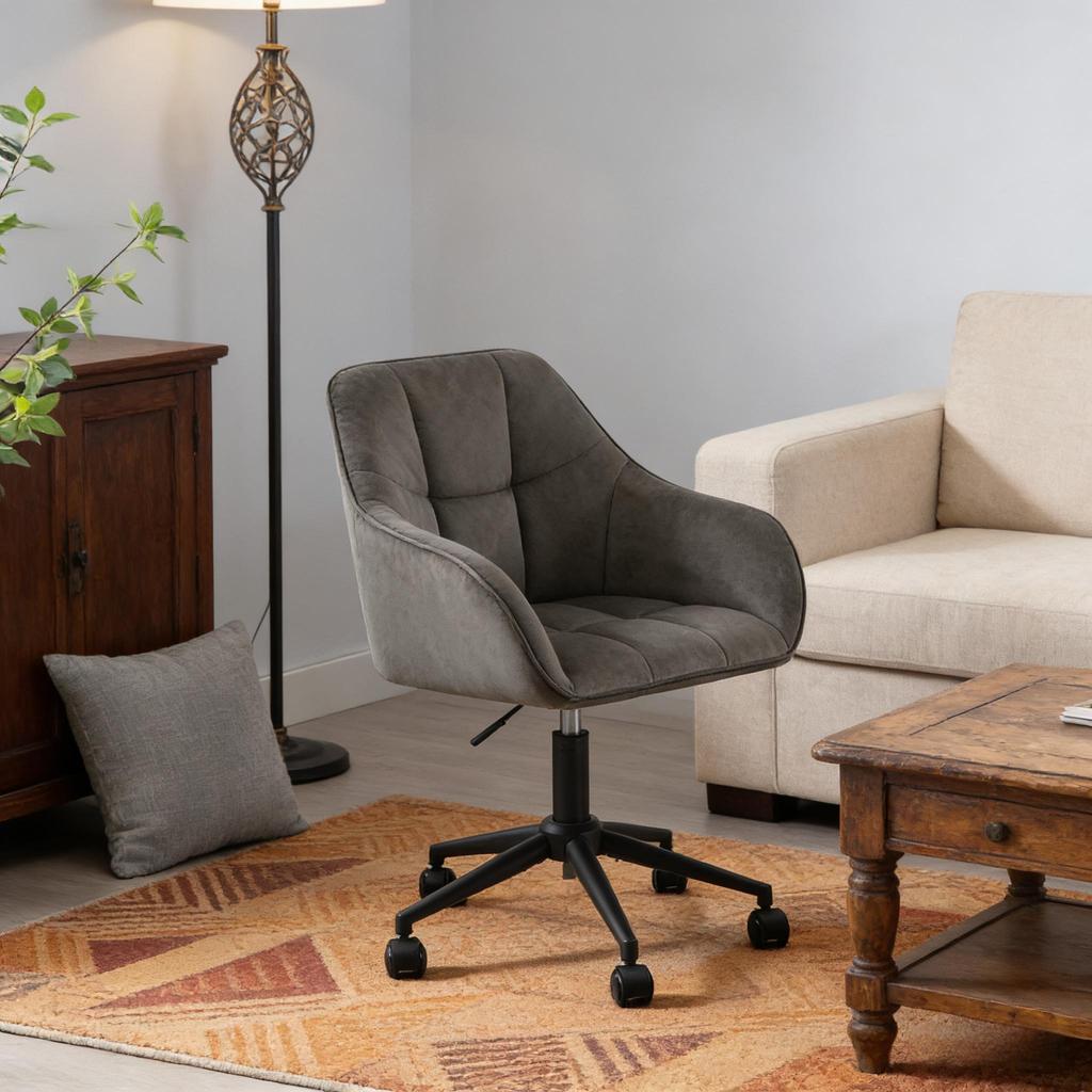 Stylish Living Room Chair, Home Office Chair, Classic Make-up Chair, Swivel Chair, Office Chair (office chair only)