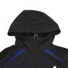 Adidas Hooded Zip Jacket Striped Black Kids jackets JL6909