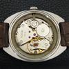 VINTAGE HMT HAND-WINDING INDIAN MENS BROWN COLOR DIAL WATCH A702801-1 R211-a702801