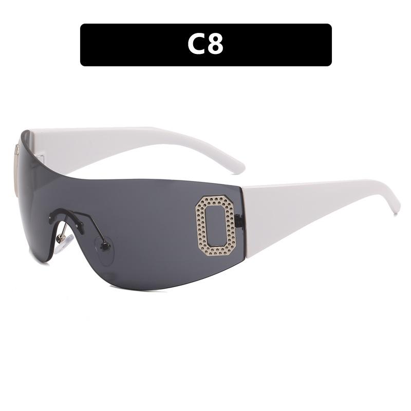 

Y2K соединенные солнцезащитные очки для тела, женские модные солнцезащитные очки, женские очки для занятий спортом на открытом воздухе, путешествия