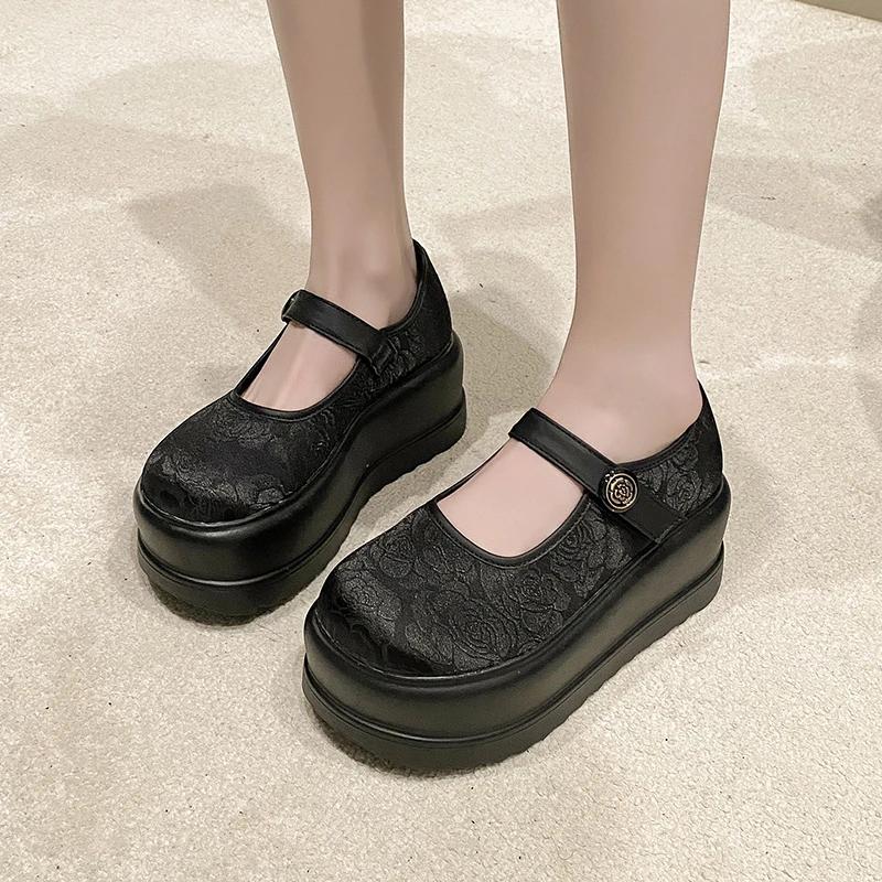 Fashion Women Thick Sole Sneakers New Spring Summer Slip-on Casual Shoes Woman Outdoor Non Slip Platform Walking Dad Shoes Woman 7.5CM