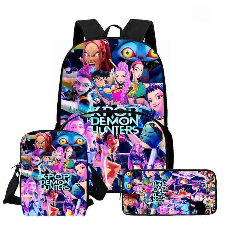 Kpop Witch Hunter Group Schoolbag High Definition Printing Casual Cross Border Light Backpack One Piece Hair