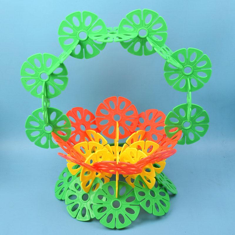 Plus Size 9CM Plastic Interlocking Building Blocks Kids DIY Educational Toy Fun Learning Creative Play Bloques De Construcción