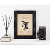 Funny Vintage Penguin Posters and Prints Surreal Animal Quirky Patent Wall Art Picture Canvas Painting Room Home Decor Cuadros