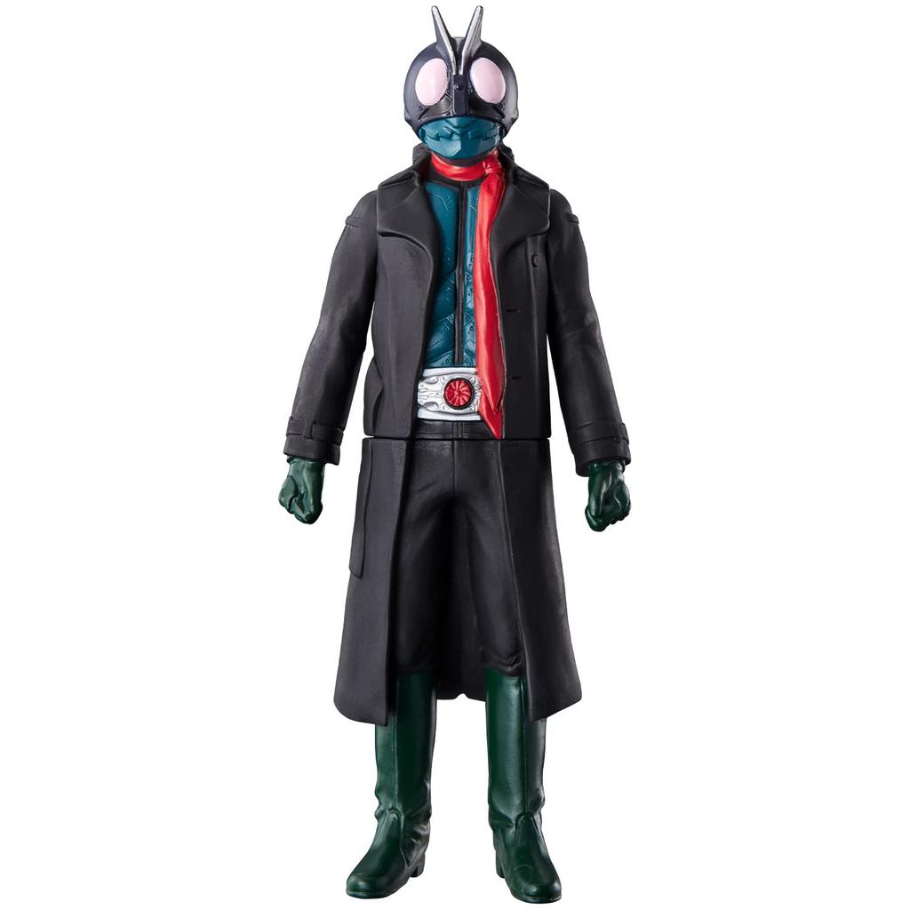 Kamen Rider Vinylfigur - Mantelversion - Weichvinylspielzeug für Kinder