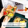 Junyi 1040ml 3-Compartment Lunch Box with Meal Bag