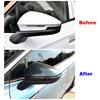 For Volkswagen VW ID.4 ID4 ID.6 ID6 2024 2024 LHD Car Exterior Part Color Refit Rearview Side Mirror Cover Trim Anti Scratch
