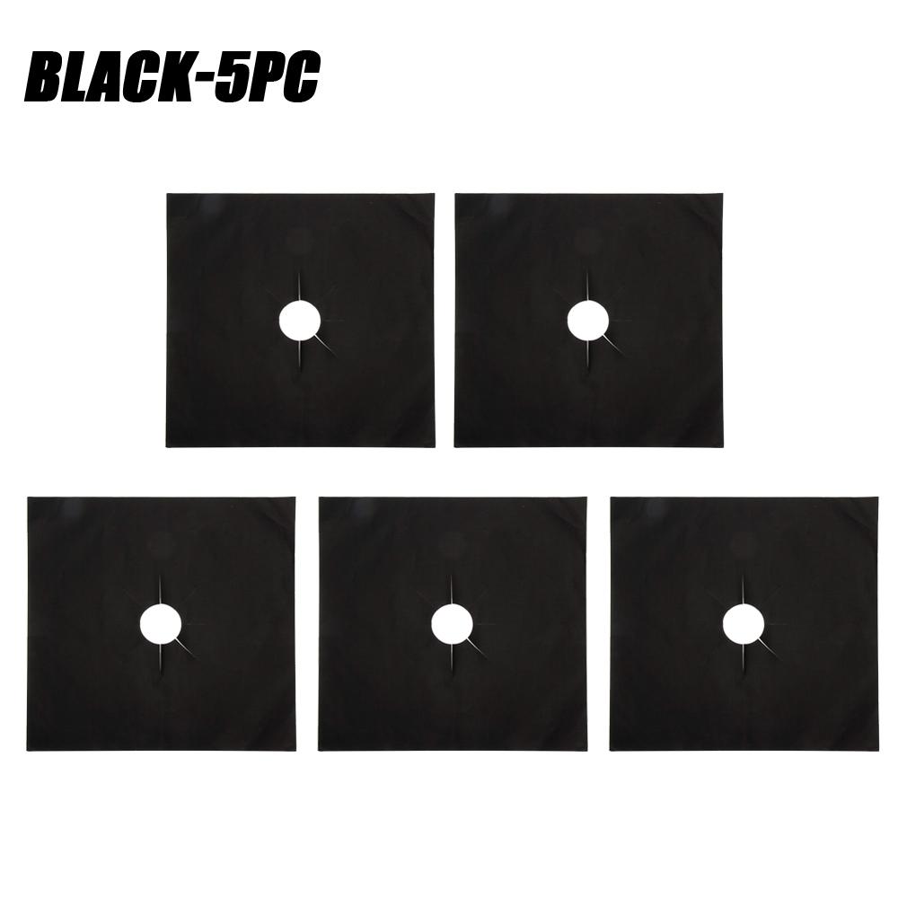 1-15PCS Gas Stove Protector Mat Reusable Washable High Temperature Resistant Oil Stain Proof Non-Toxic Easy Clean Kitchen Mat