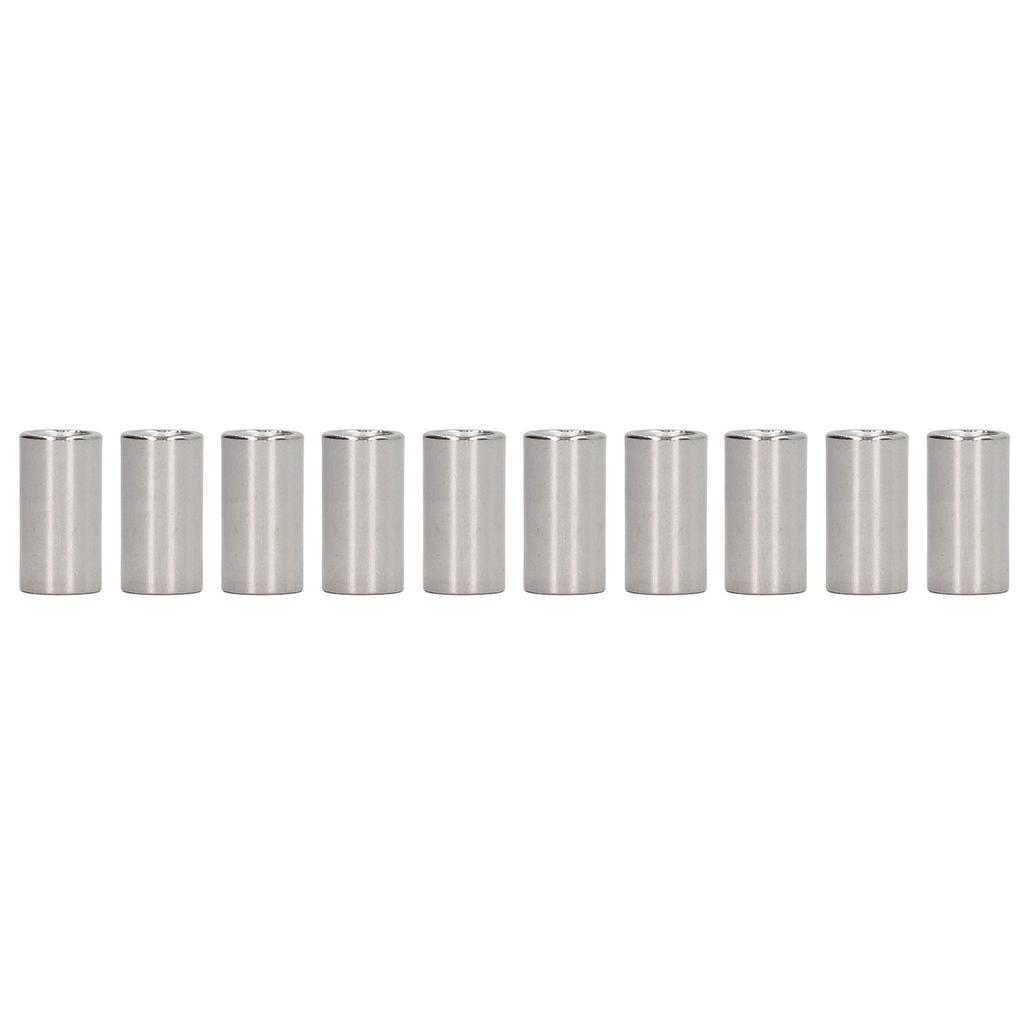 10Pcs Coupling Nut Round M12 Stainless Steel Rod Connector Nut Female Thread Fastener