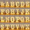 LED Luminous Letter Lights for Happy Birthday, Romantic Proposals, and Decorative Scenes