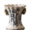 -Flower Vase, Desk Ornament, European Vintage Style, Decorative Table Decoration for