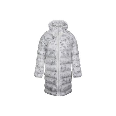 Sportswear Synthetic-Fill Hooded Sports Jacket Women Jackets Mountain-White CZ1910-121