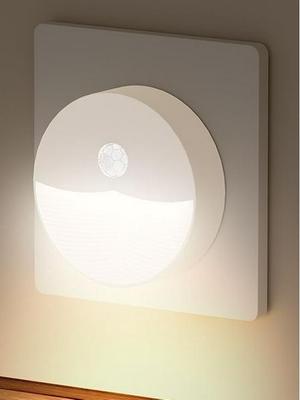 Smart LED Motion Sensor Night Light, Plug-in Type: Auto On/Off for Corridors and Passageways