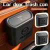 Car Door Storage Bin ABS Auto Seat Back Trash Can with Push Lid For Mazda CX9 MX5 RX8 Axela Demio Atenza MS GJI GH BK MP GH1