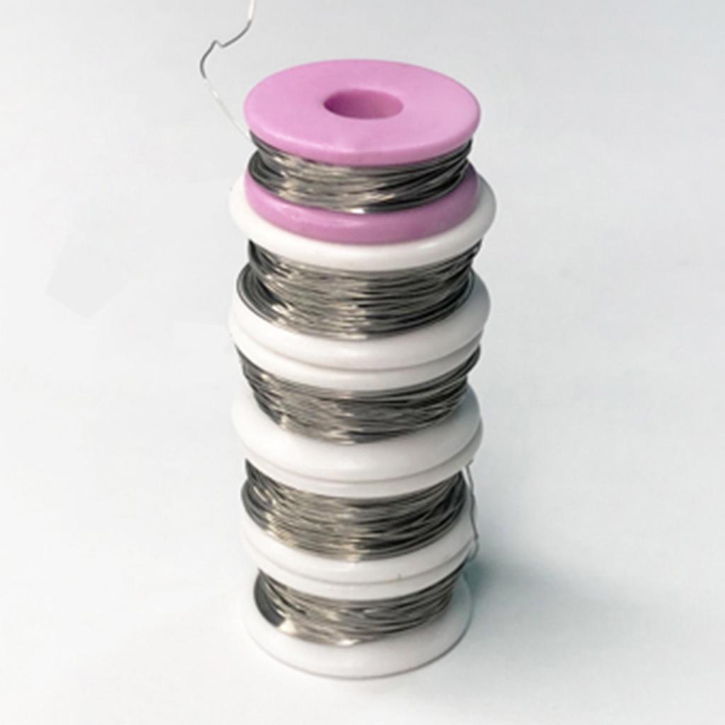 Cable de resistencia eléctrica de 10 m y 0,25 mm, cable de nicromo para calefacción, cable de resistencia para elementos calefactores