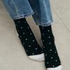 LOEIL Basic Dot Socks - Black