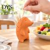 Funny Kitchen Gadget for Dining Room 3D Printed Hedgehog Toothpick Holder, Cute Dispenser, Animal Statue Counter Tabletop Storage Container,