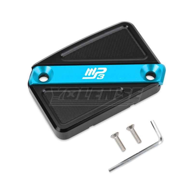 Motorcycles Accessories Front Brake Reservoir Fluid Tank Cover Oil Cup Cap Fit For PIAGGIO MP3 300 400 500 2015-2021