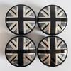 4PCS X 54MM Car Wheel Center Hub Caps Cover Emblem Sticker For Mini Cooper S JCW One R55 R56 R60 R61 F54 Clubman Countryman