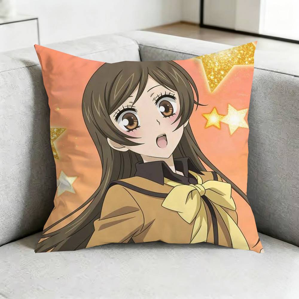 Kamisama K-Kiss Tomoe namami Pillow Case Square Double-Sided Sofa Cushion Cover Bedroom Bedside Pillow Gift