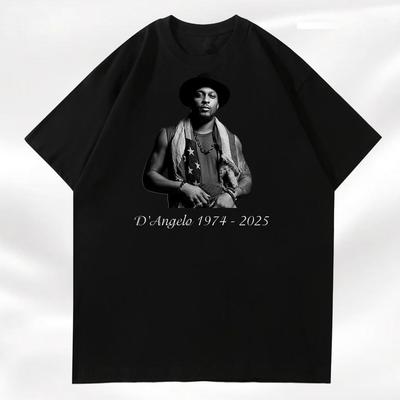 D'Angelo Black T-Shirt Cotton Full Size S-5XL RIP LW222