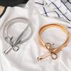 Elegant Bow Elastic Elastic Belt Spring Vintage Premium Classic Metal Chain Waist Accessories