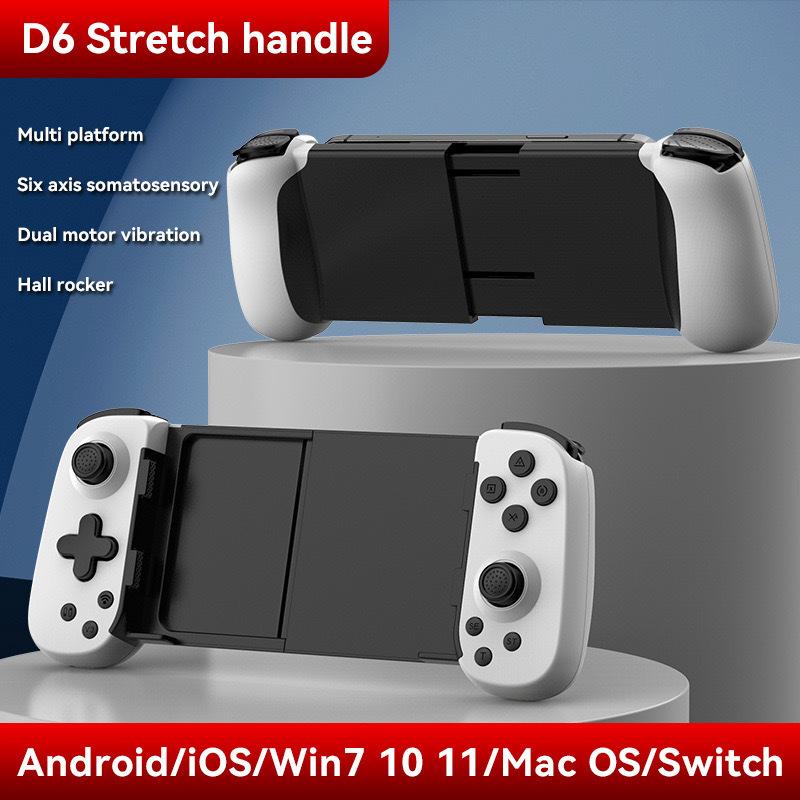 D6 for Android / iOS / Wins Wireless Controller Wireless Gamepad for PS4 Switch PC