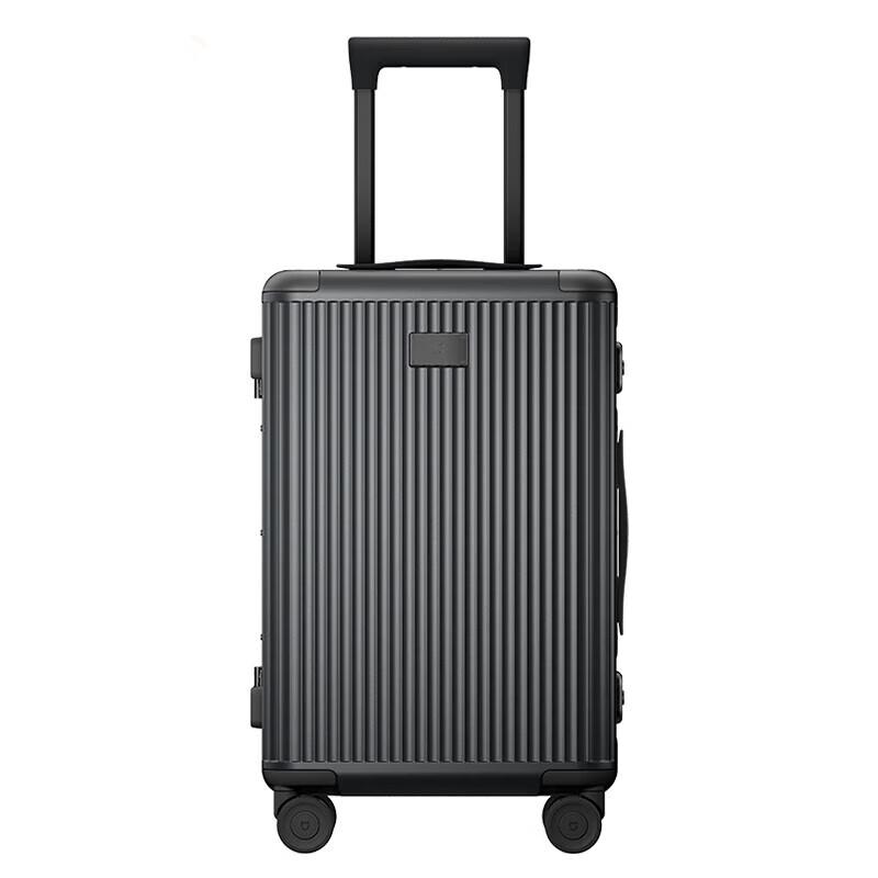 COUVEZI 20-inch Aluminum Frame Carry-on Suitcase