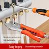 Underfloor Heating Pipe Removal & Cleaning Pliers - Geothermal Joint Manifold Wrench & Installation Tool