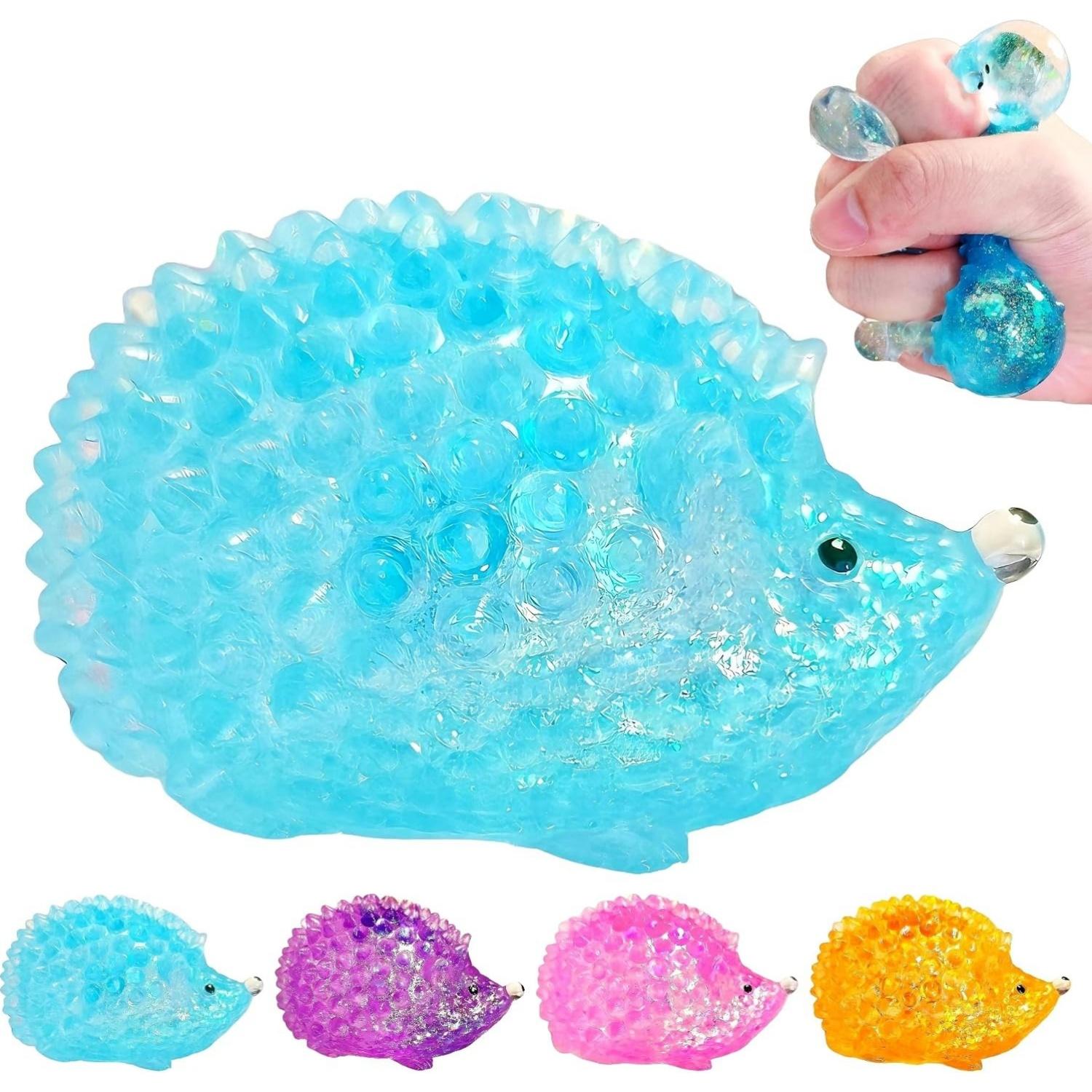 

Hedgehog Sugar Squishy Stress Balls Kawaii Squishy Toy For Kids Sensory Squeeze Toys Easter Basket Stuffers Goodie Bag Stuffers (As shown-33767)-