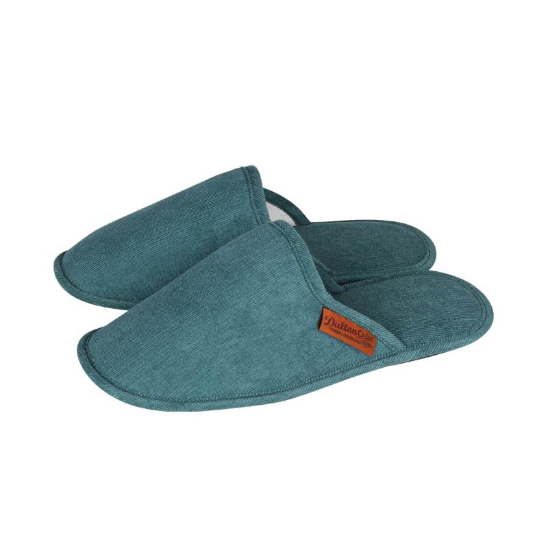 Slippers CORDUROY SLIPPERS EV DEEP TURQUOISE [Dulton] 25~28cm