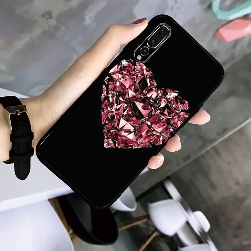 Funkelnder Diamant-Telefonkasten für Huawei G7 G8 P7 P8 P9 P10 P20 P30 Lite Mini Pro P Smart Plus Cove Fundas