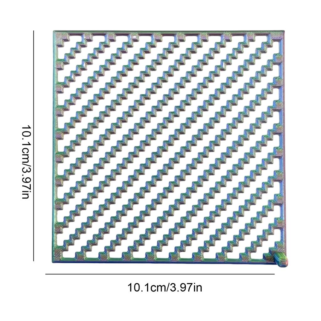 Diamond Painting Step Ruler Multi-Purpose Cross Stitch Craft Accessories Portable Painted Step Rulers Visual Grid Guidance