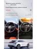 Universal Non-Slip Carbon Fiber Steering Wheel Cover - All-Season, Dirt-Resistant, Water Transfer Pattern.