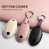Housse de clé intelligente à distance pour voiture en cuir PU pour Nissan Rouge Maxima Altima Sentra Murano Qashqai Coque de protection pour clé de voiture Anti-rayures