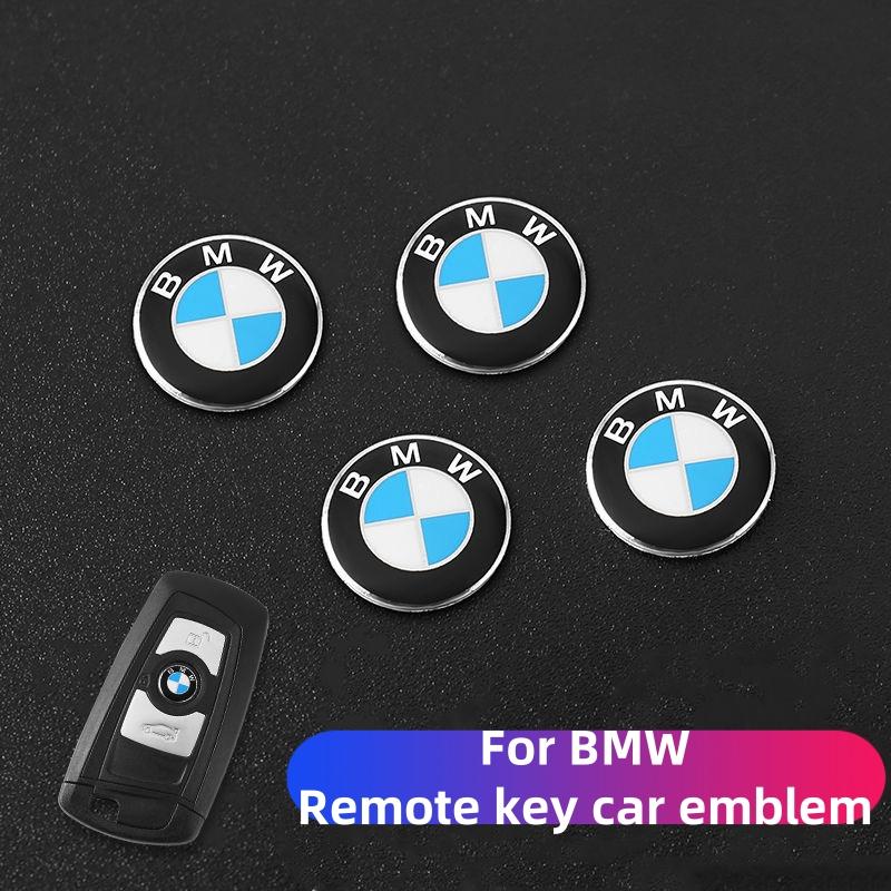 11mm Car Remote Key Fob Emblem Badge Radio Button Sticker For BMW 50th E46 E90 E49 F30 F80 E36 E46 E93 E92 F34 F31 GT G30 X7