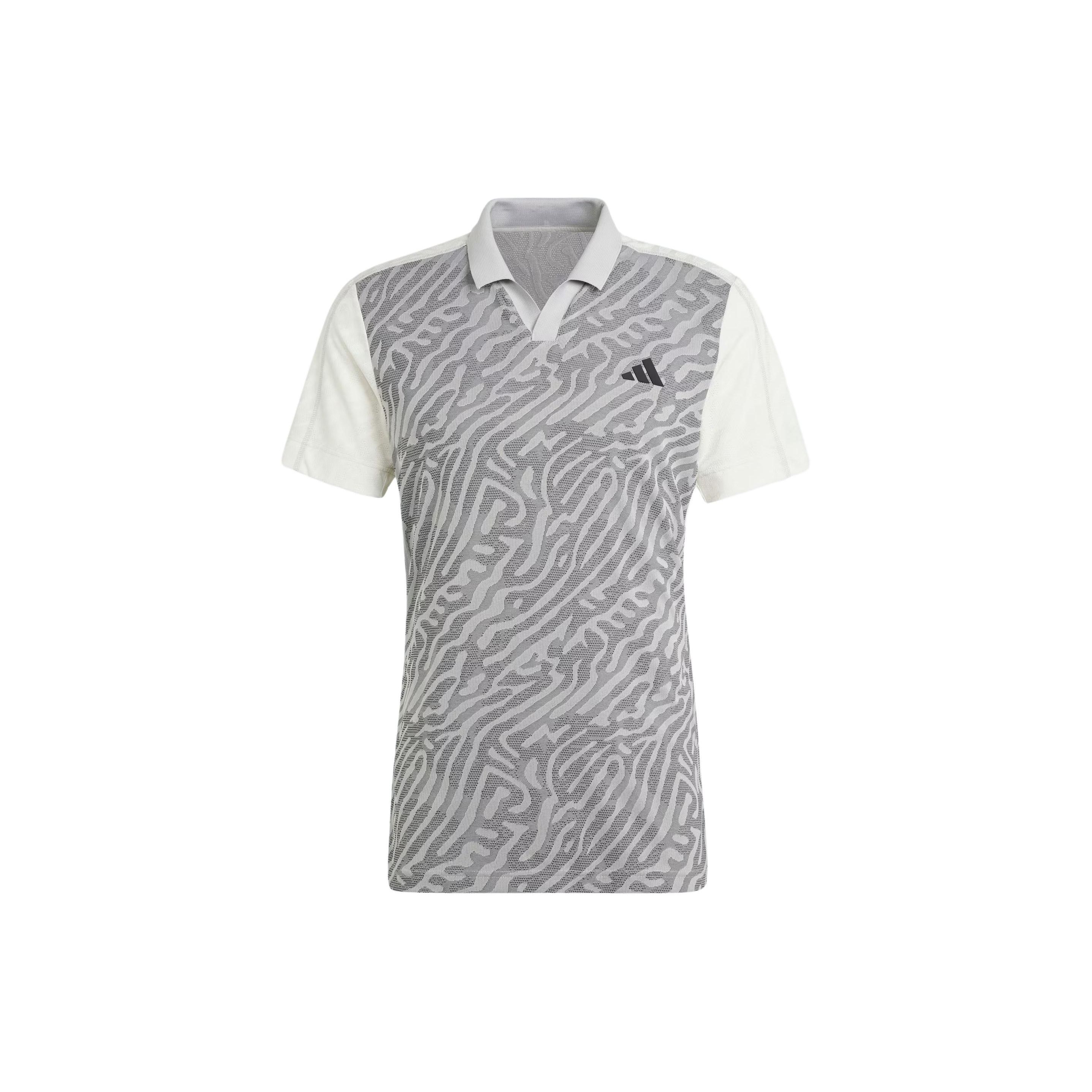 

Adidas Tennis Airchill Pro Freelift Polo Shirt Men Polo Shirts Gray IV7147 M