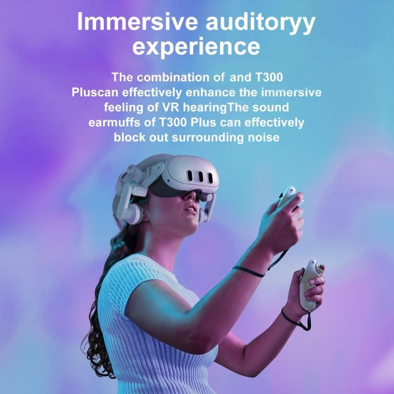 Dekompresní hlavový popruh pro VR brýle Q 3, náhrada hlavového pásku, vyvážení hmotnosti, VR pokrývka hlavy, zvyšuje pohodlí