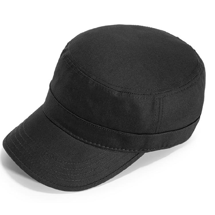 Versatiles Armies Green Hat Man Casual Checkered Lining Hat Back Closed Flat Hat for Everyday Use and Outdoor Activity