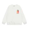Casa spring and summer fantasy door starry sky castle casa letter long sleeve crew neck sweater couple T-shirt men and women couples