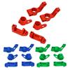 RC Car Front Steering Cup Front C Seat Rear Axle Seat Kit Fit for Traxxas Slash 2WD Aluminum Alloy R