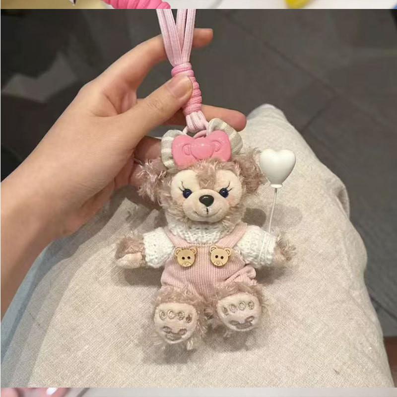 Sherry Lovely Rose Bear Keychain With Ultra Soft Fabric Ideal For Collectors And Gifts