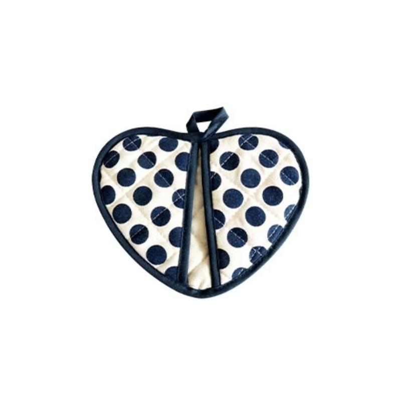 Heart-Shaped Hand Clip Heat Insulation Pad Coaster Anti-Scalding Gloves Baking Kitchen High Temperature Resistant Oven