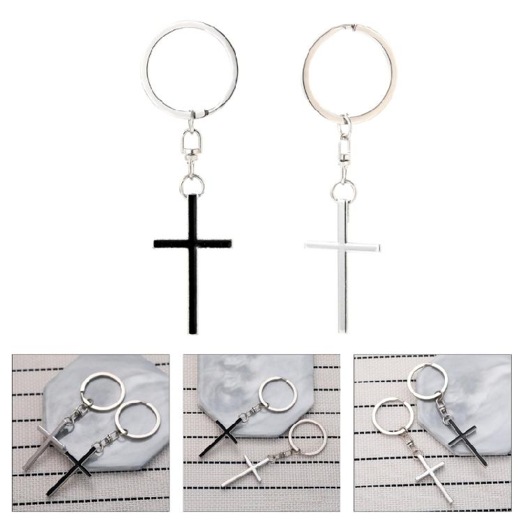 Unique Keychain Christian Faith Keychain Metal Keychain Portable Keychain Accessory Key Pendant Keychain Alloy Texture