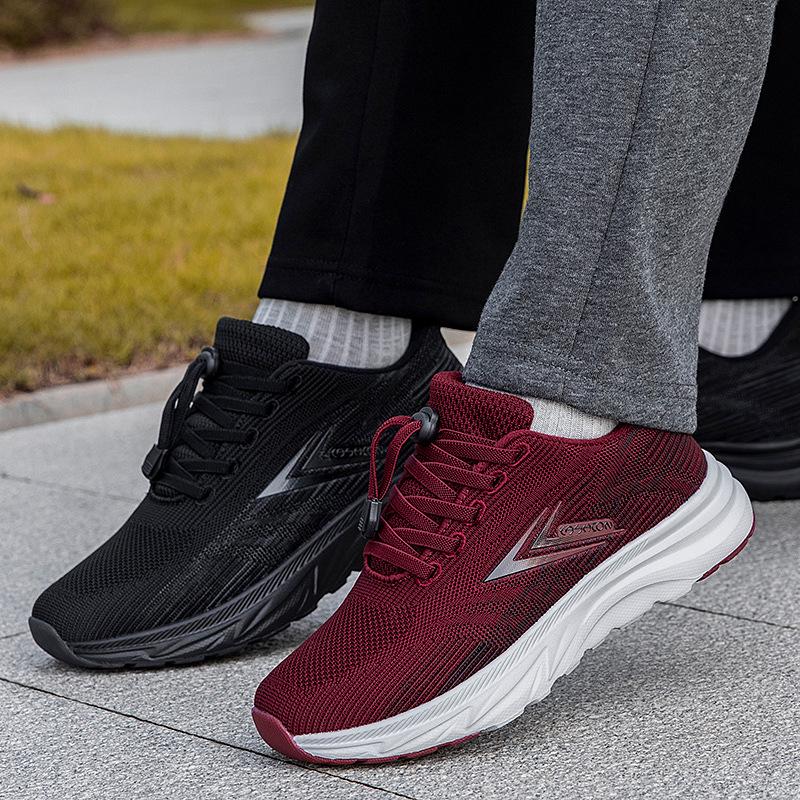 Elderly Comfort Shoes: Non-Slip, Lightweight, Soft Sole for Women & Men in Spring/Autumn Styles