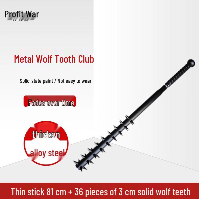 Martial Arts Metal Spiked Mace