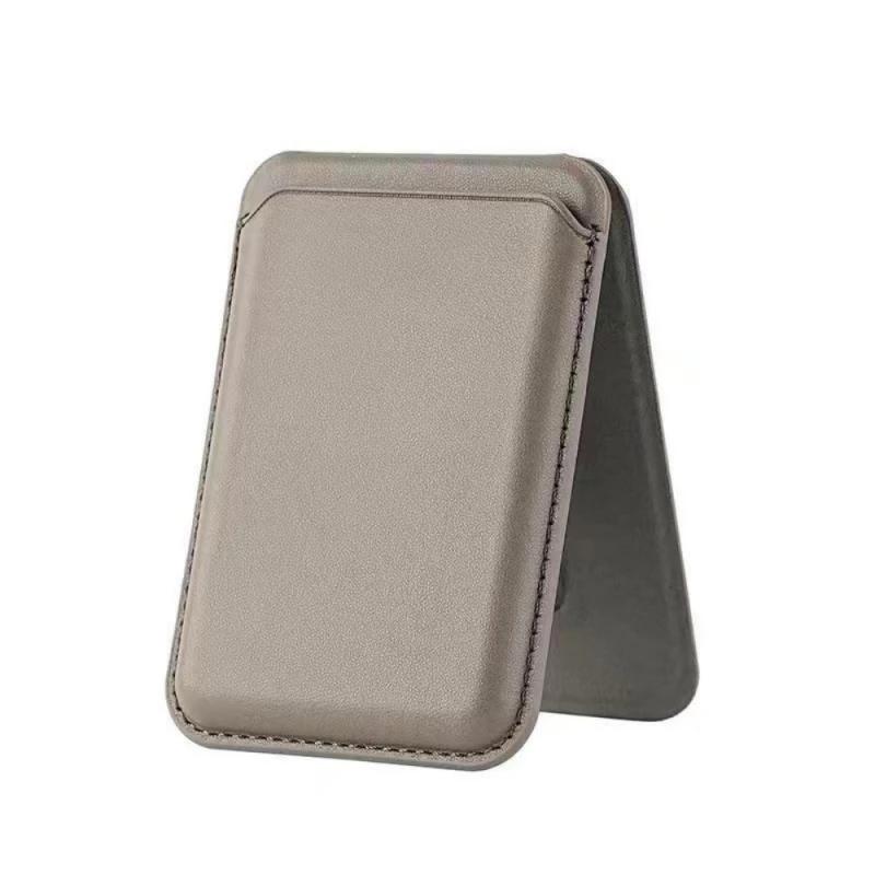 Strong Magnetic Leather Wallet With Hide Stand Case For Magsafe For iPhone 15PM 14 13 Pro Max Mag Safe Card Holder Pocket Cover
