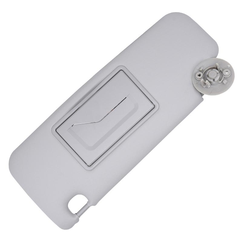 Car Sun Visor For Chevrolet Chevy Sonic 2012- For Spark 2013-2016 Gray Sun Visor With Makeup Mirror