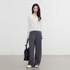 Women's Retro Casual Straight-Leg Trousers