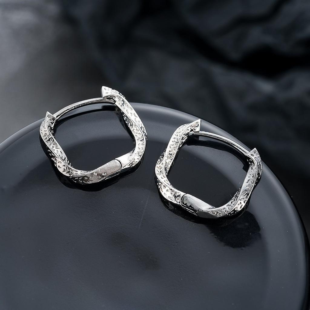 Stud Earrings Men's Trendy Ear Buckles Personalized Versatile Earrings Women's High-end Jewelry Accessories Earrings